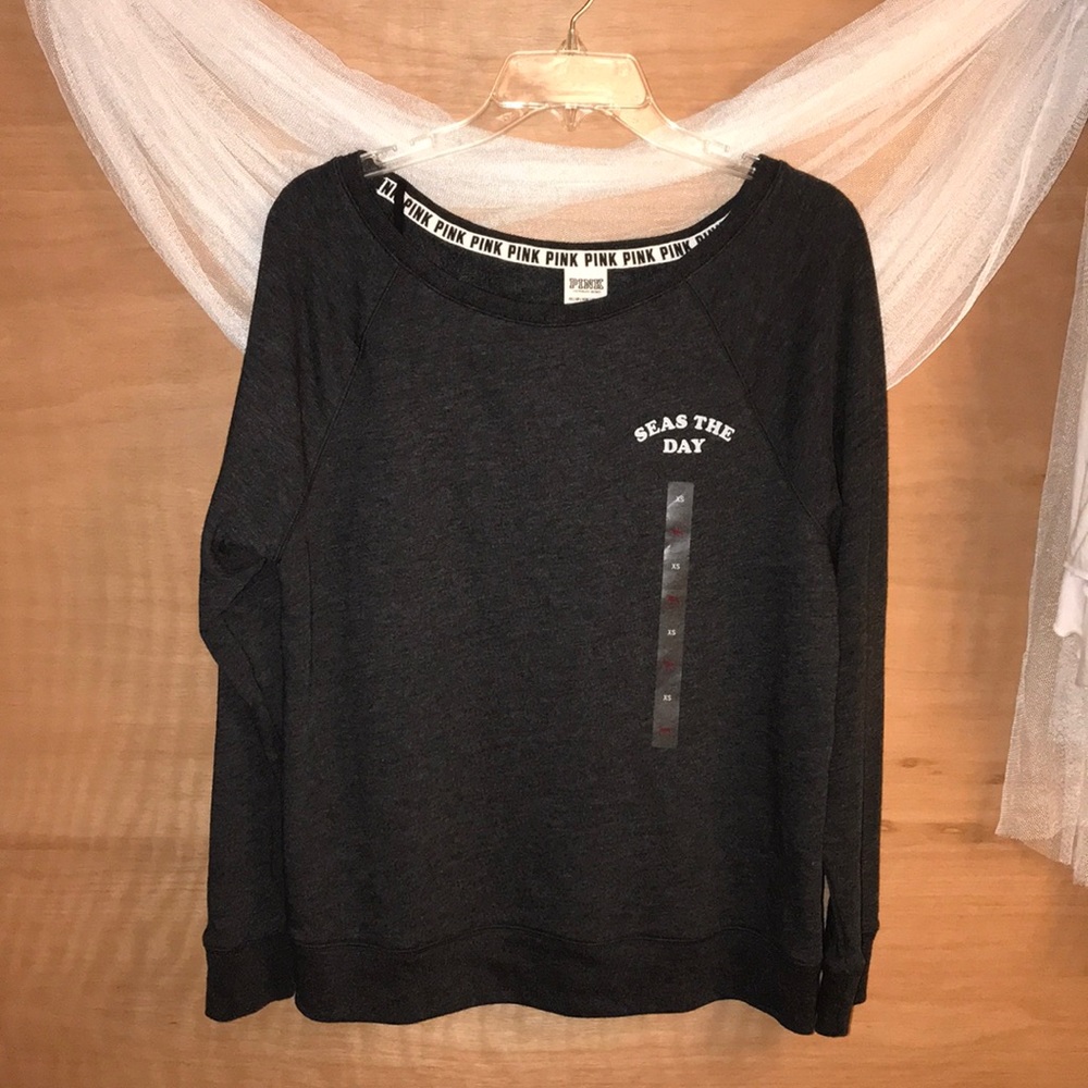 🌟PINK “seas the day” crewneck sweatshirt🌟
